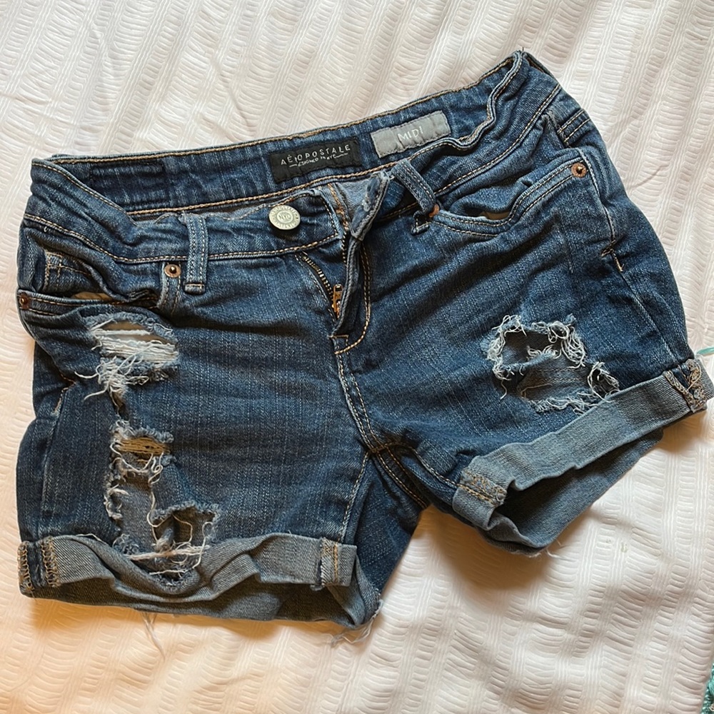 Women’s Aeropostal denim shorts, size small